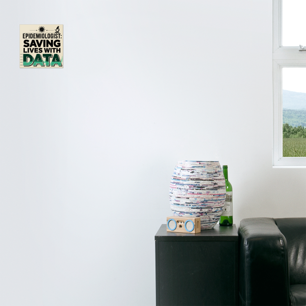 Epidemiologist Design, Science, Data, and Public Health Design by Pixel Threads 